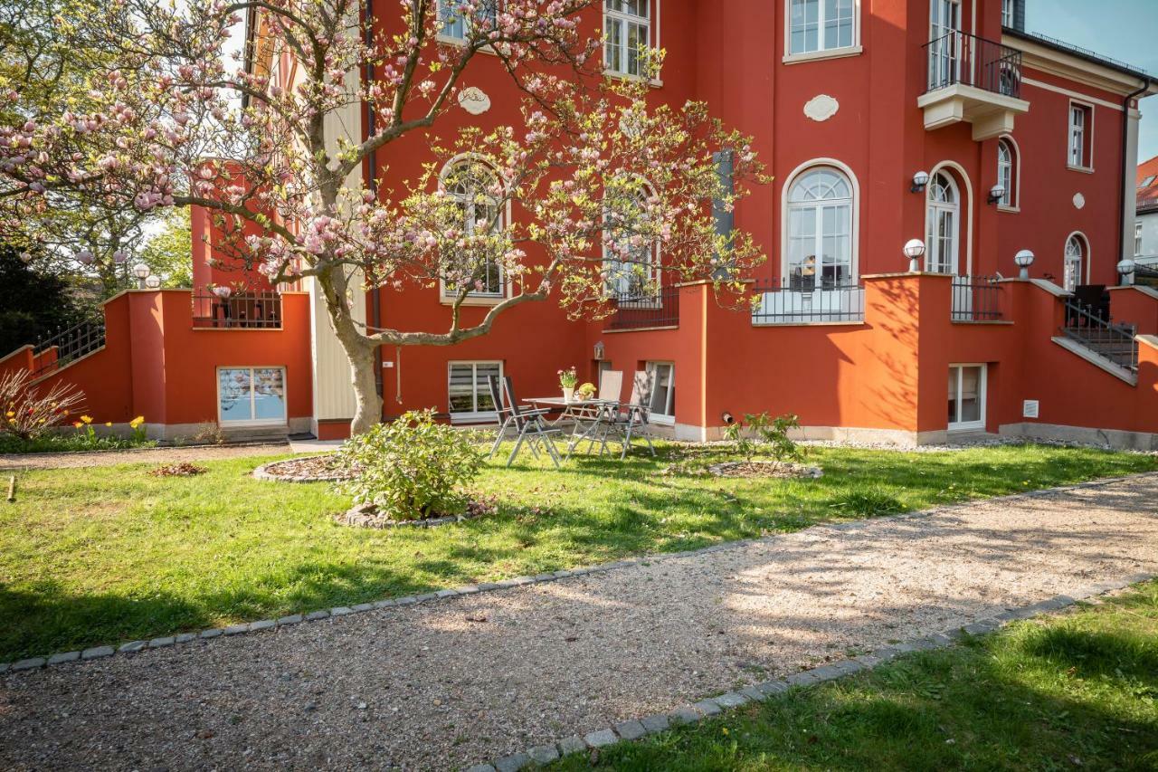 Villa Am Park Apartment Dresden Exterior foto